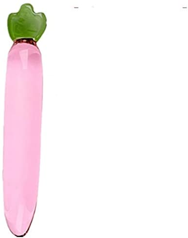 Uiozfsemn Glass Fruits, Vegetables, Carrot Crystal Series, Transparent Adult Sẹx Toys, Women's Glass Beginner Jewelry Bútt Plúg Bútt Plúg Anål Stimúlåtion Tôy Fétish Kinky Game Måle Female Séx Måssåge